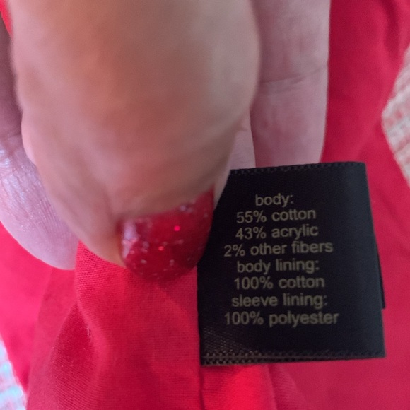 Cropped tweed blazer, Sz L - Picture 14 of 14